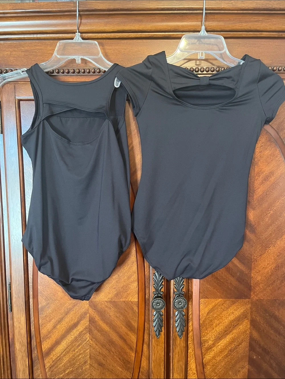 Justice Black Kids Leotard Set